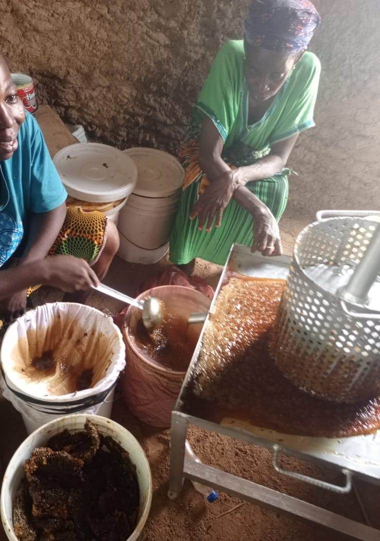 honey processing preparation